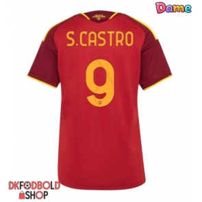 AS Roma Santiago Castro #9 Hjemmebanetrøje Dame 2026-27 Kort ærmer AS Roma Santiago Castro #9 Hjemmebanetrøje Dame 2026-27 Kort ærmer